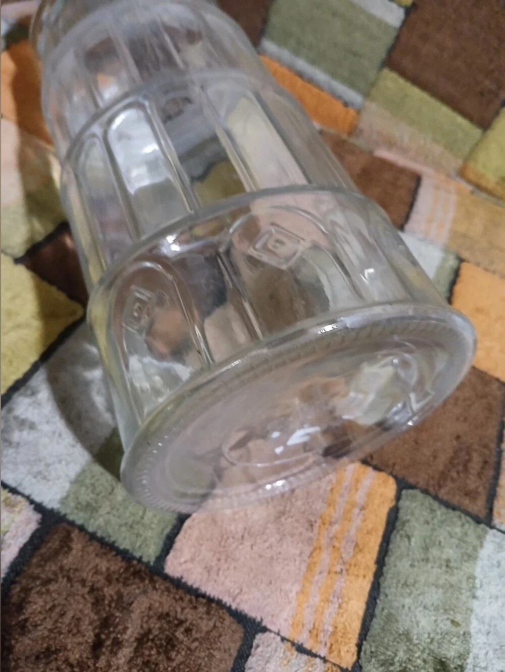 Clear Glass Beverage Dispenser Pisa Tower Italy Figure